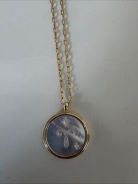 Gorjana Aries Zodiac Pendant